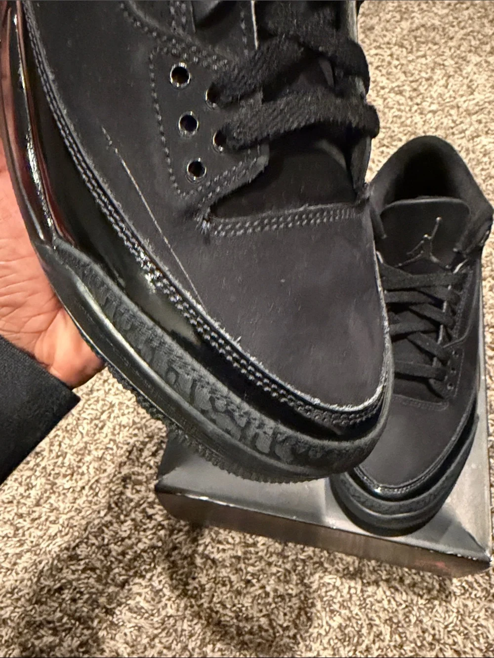 Jordan 3 black cat